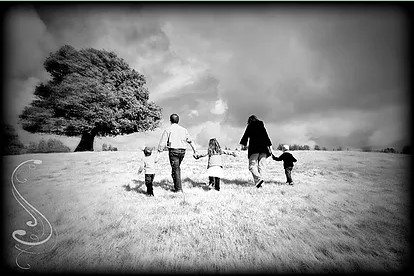 BW Family Photo